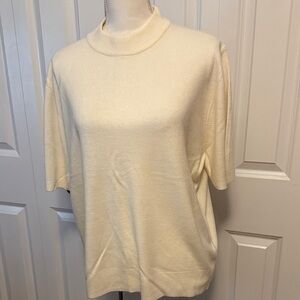 Elegant Cream Women's Sweater